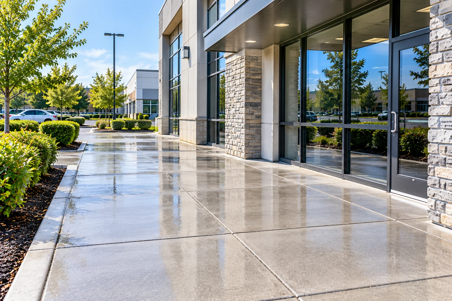 clean-commercial-space-after-pressure-washing