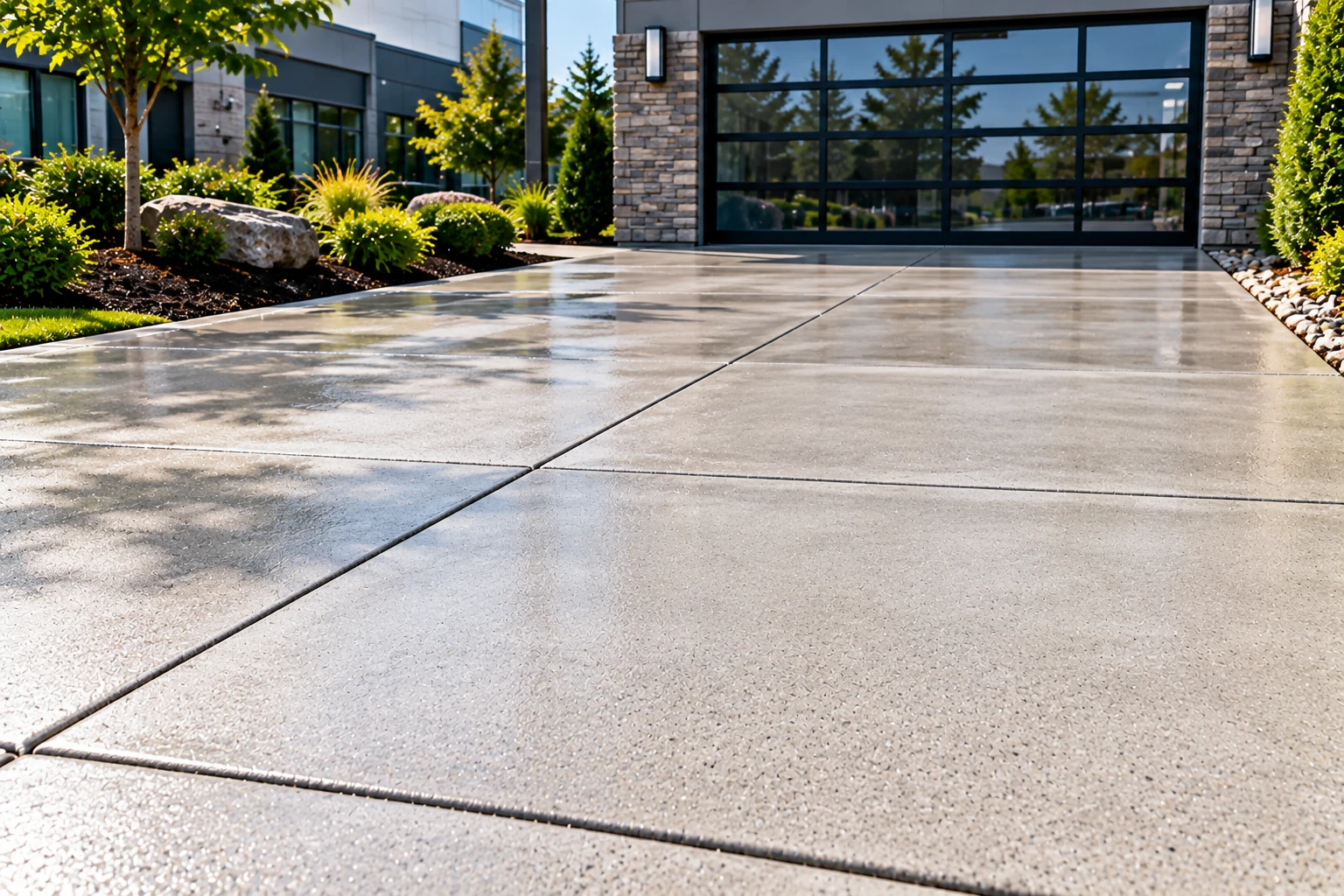 Commercial building exterior in Renton, WA