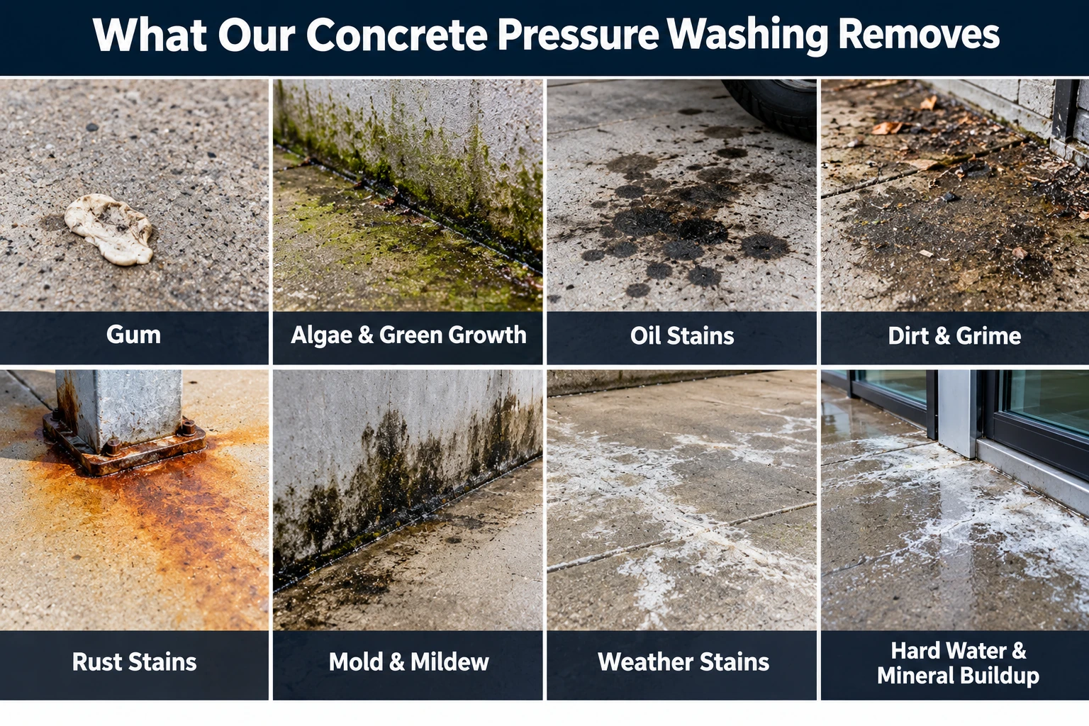 what-concrete-pressure-washing-removes
