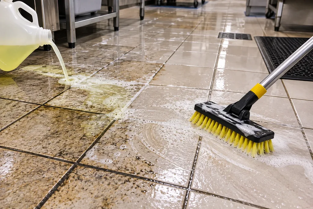 Commercial Tile and Grout Cleaning